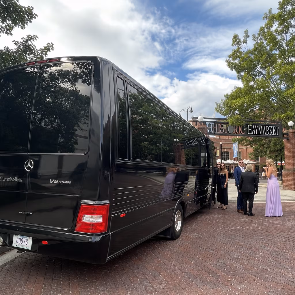 Rent a Bus to Historic Haymarket