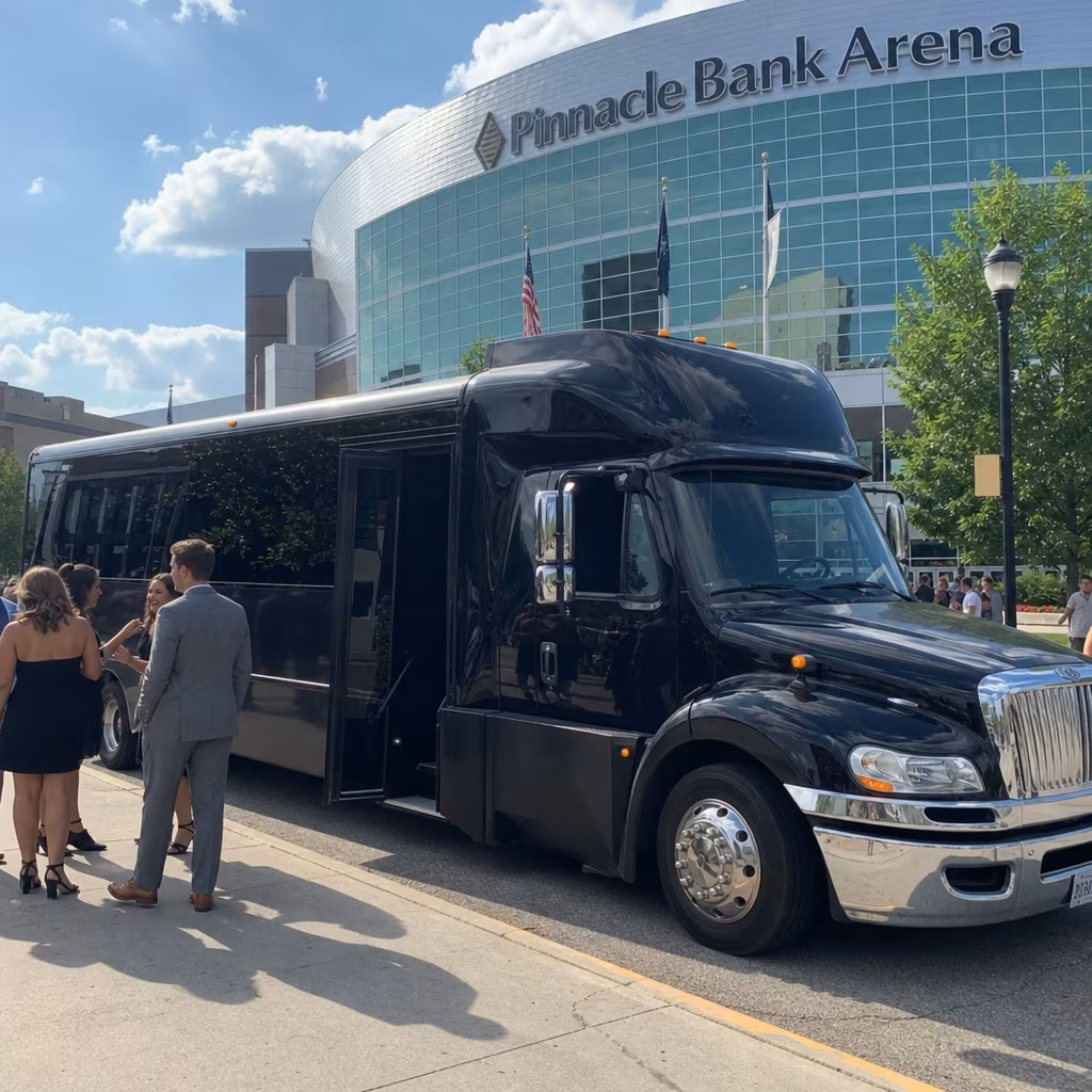 Rent a Bus to Pinnacle Bank Arena