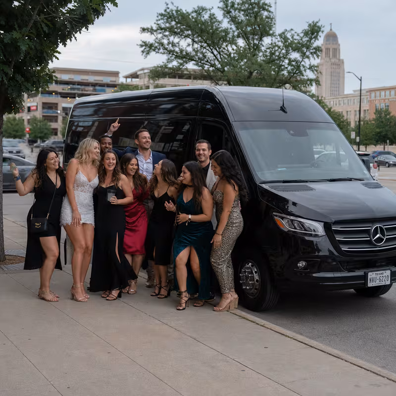 Lincoln Bachelor & Bachelorette Transportation fleet vehicle