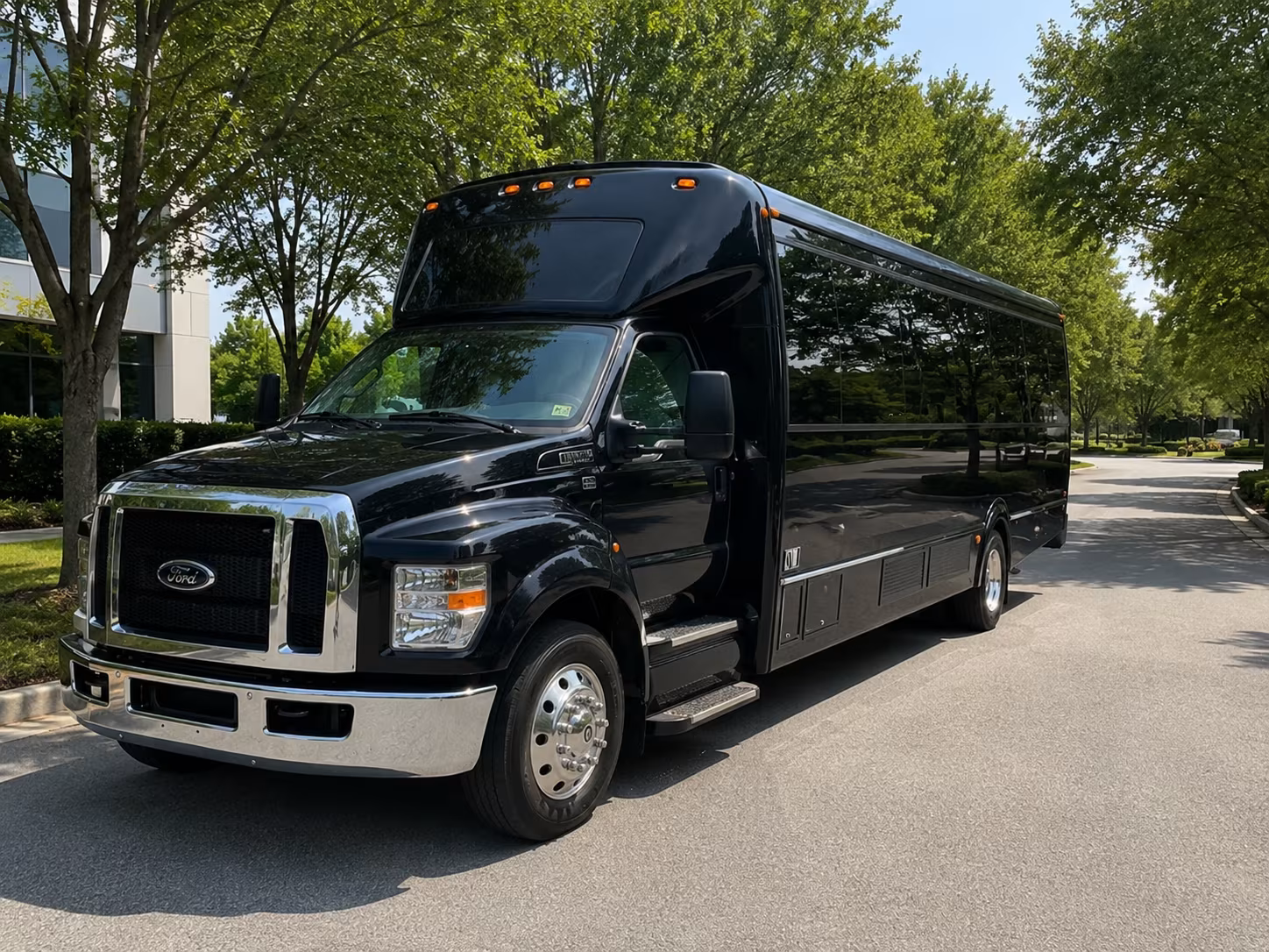 Lincoln Concert & Music Festival Transportation party bus exterior