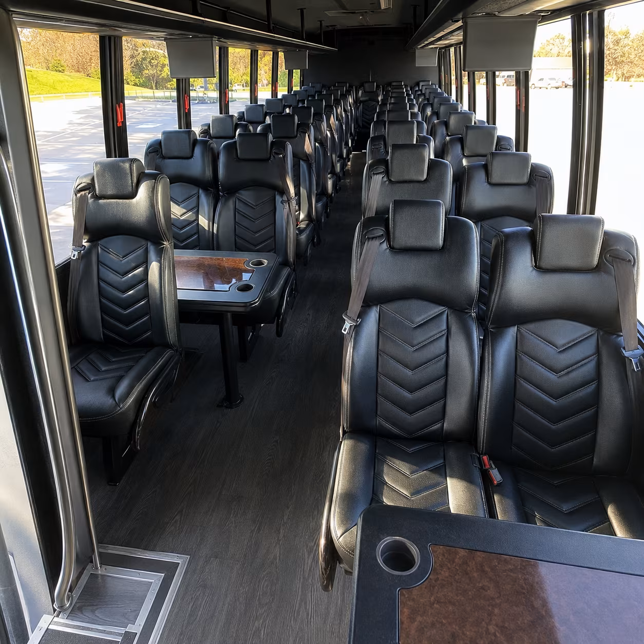 Lincoln Corporate Transportation party bus exterior
