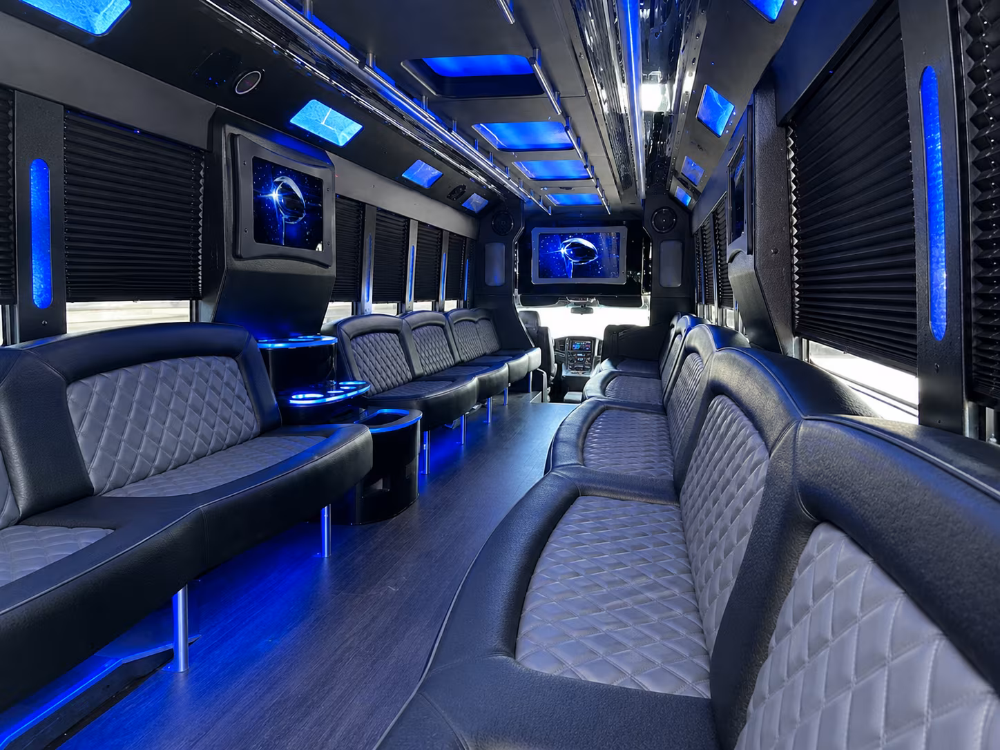 Lincoln Private Event Transportation onboard seating