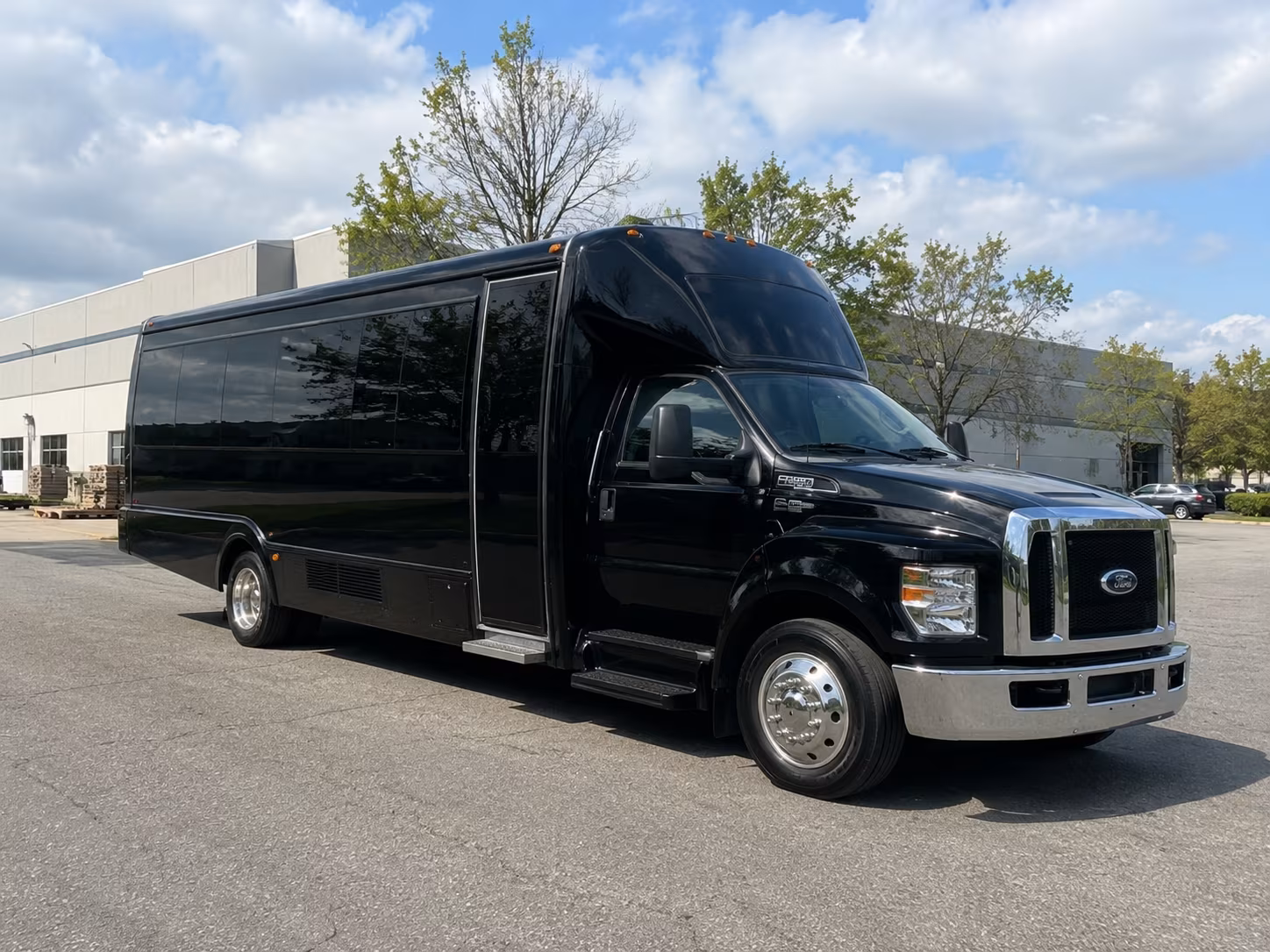 Lincoln Prom & Homecoming Transportation party bus interior