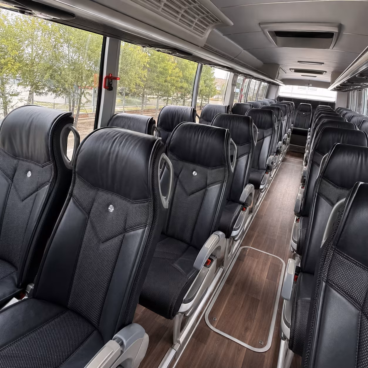Lincoln School Event Transportation onboard seating