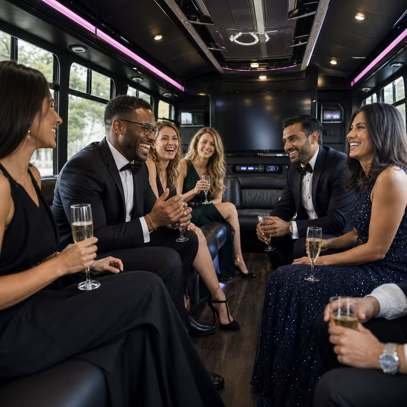 Lincoln Prom & Homecoming Transportation fleet vehicle