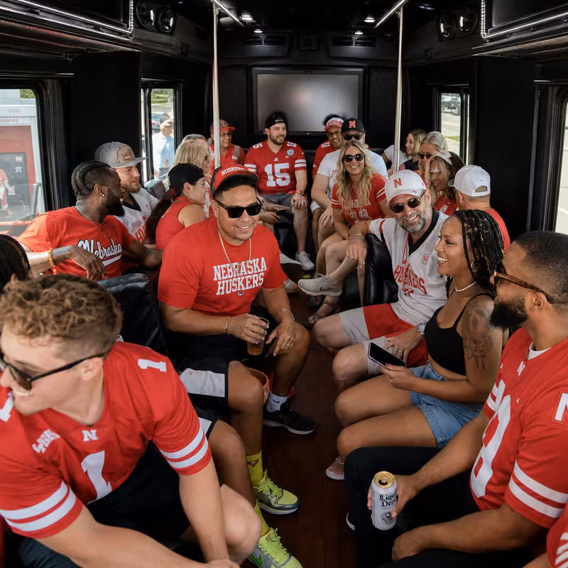 Lincoln Sporting Event Transportation fleet vehicle