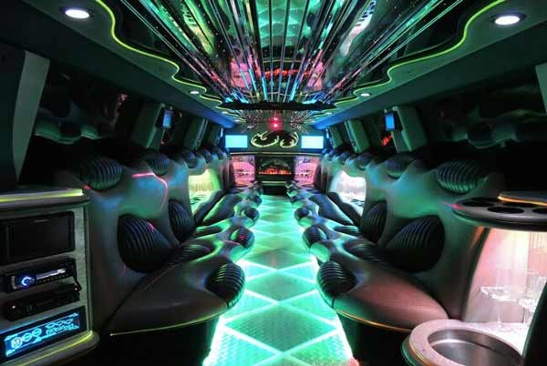 Hummer limo interior Sioux City