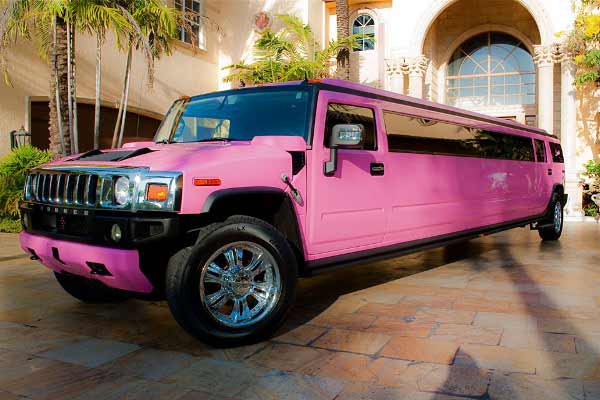 pink hummer limo service Blair