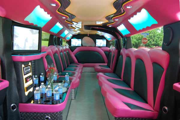 pink hummer limousine Norfolk